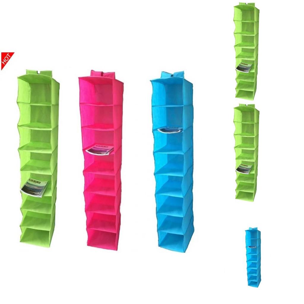 8layer Hanging Storage Organizer For Wardrobe Shoe Cabinet And Office Use