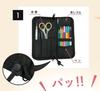 Kamio Japan Shuppa Pen Navy X 00297 Case, Gray,