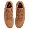 Jordan Air Jordan 1 Abrasion Resistant Low top Vintage Basketball Shoes Unisex Linen Brown HV4089-200