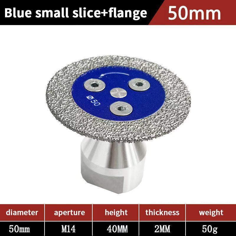 M14 Saw Blade With Removable Flange Turbo Cutting Disc For Granite Marble Ceramic Concrete Cutting Grinding Carving Tool