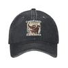 Retro Cocofanto Elefanto Funny Italian Brainrot Meme Baseball Caps Unisex Distressed Washed Headwear Adjustable Fit Hats Cap