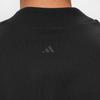 Adidas SS23 Chapter 03 Logo Print Knit T-Shirt Unisex Tops Black IR8492