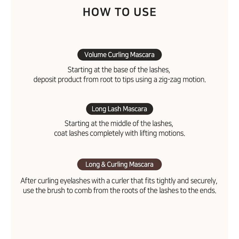 2aN - Mascara - 3 Types