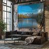 Nature Lake Mountain Tapestry Art Wall Decor For Bedroom Living Room Creative Home Decor