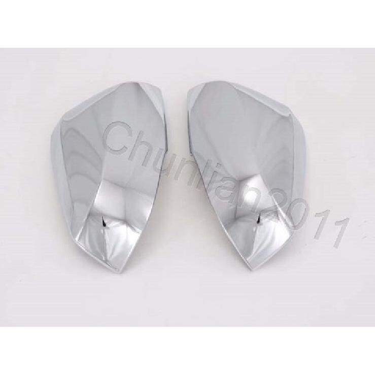 Side Mirror Mirrors Cover Trim for - Toyota RAV4 ABS Chrome Pair