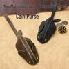 Colorful Cartoon Mouse Leather Coin Purse & Key Holder for Kids