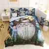 Duvet Cover My Neighbor T-Totoro 3D Exquisite Cartoon Print Bedding Set Comforter Bed Youth Home Decor Kids Boys Girls Gift