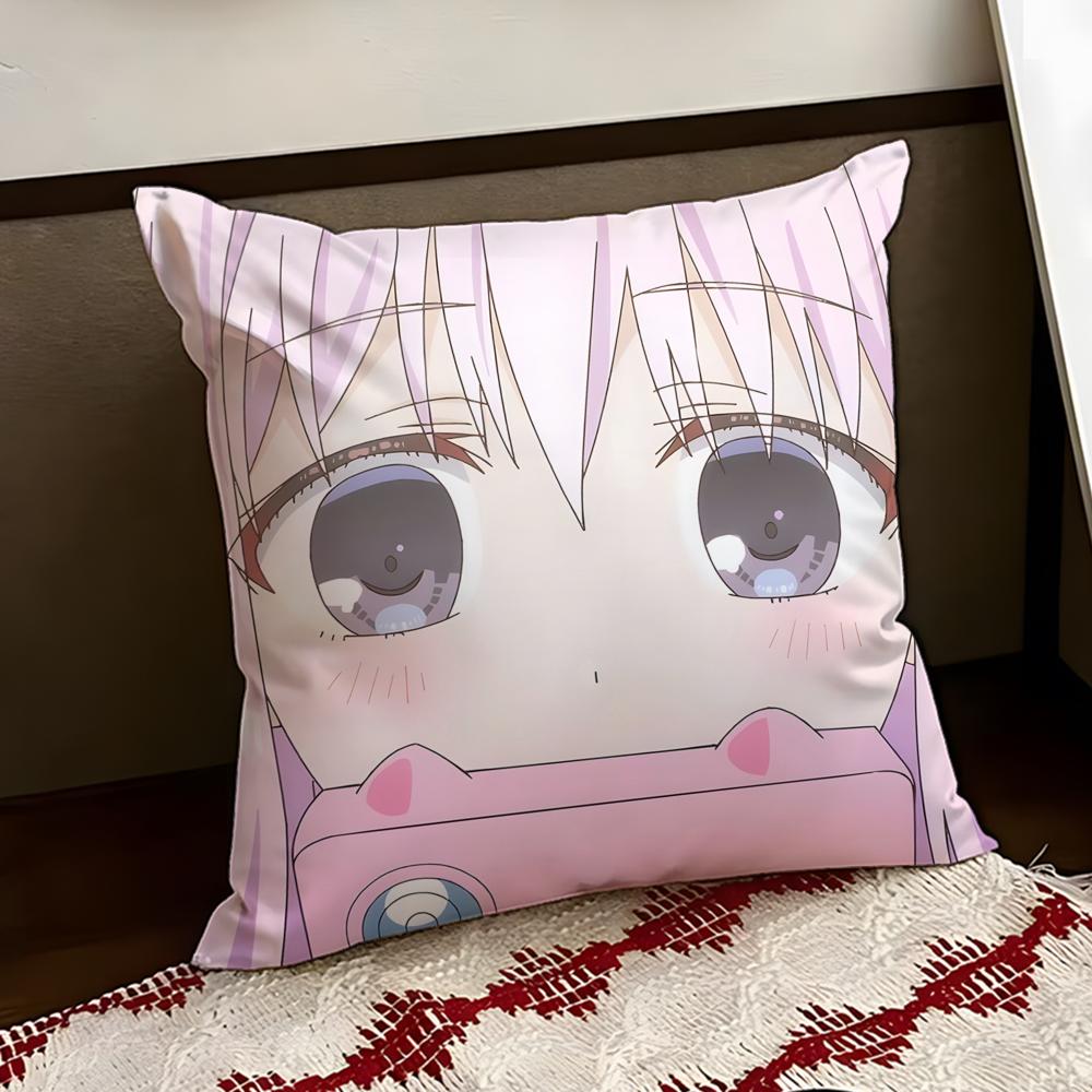 Anime EFGEFB Cushion Cover Reversible Soft Durable Pillow Cover Home Car MultiScene Use for Daily Comfort