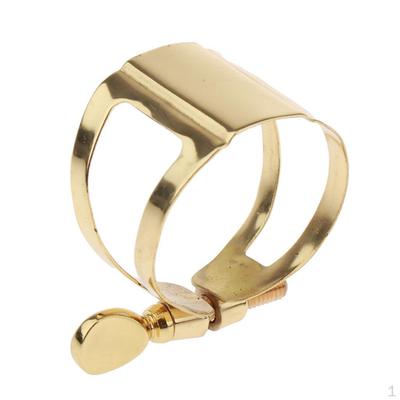 Tenor Saxophone Mouthpiece Ligature Replacements Golden for Saxophonist