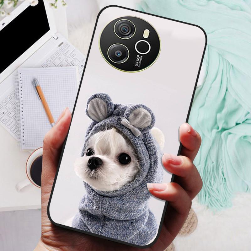 For Blackview SHARK 8 Case Black Cover Lion Wolf Silicone Soft Back Cases For Blackview SHARK 8 Phone Case SHARK8 Protective