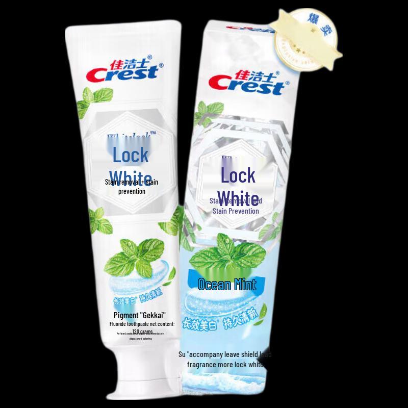 

Зубная паста Crest Dual Color для отбеливания зубов