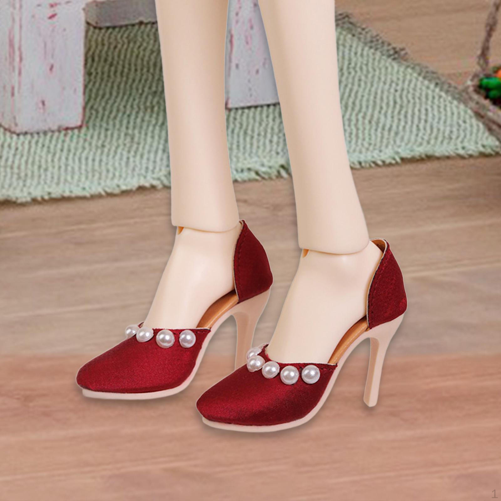 

Обувь Pearl Doll для стильных кукол красный