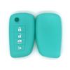 High-quality anti-fall key cover suitable for Nissan foldable 4-button insertion mechanical car silicone key bag
