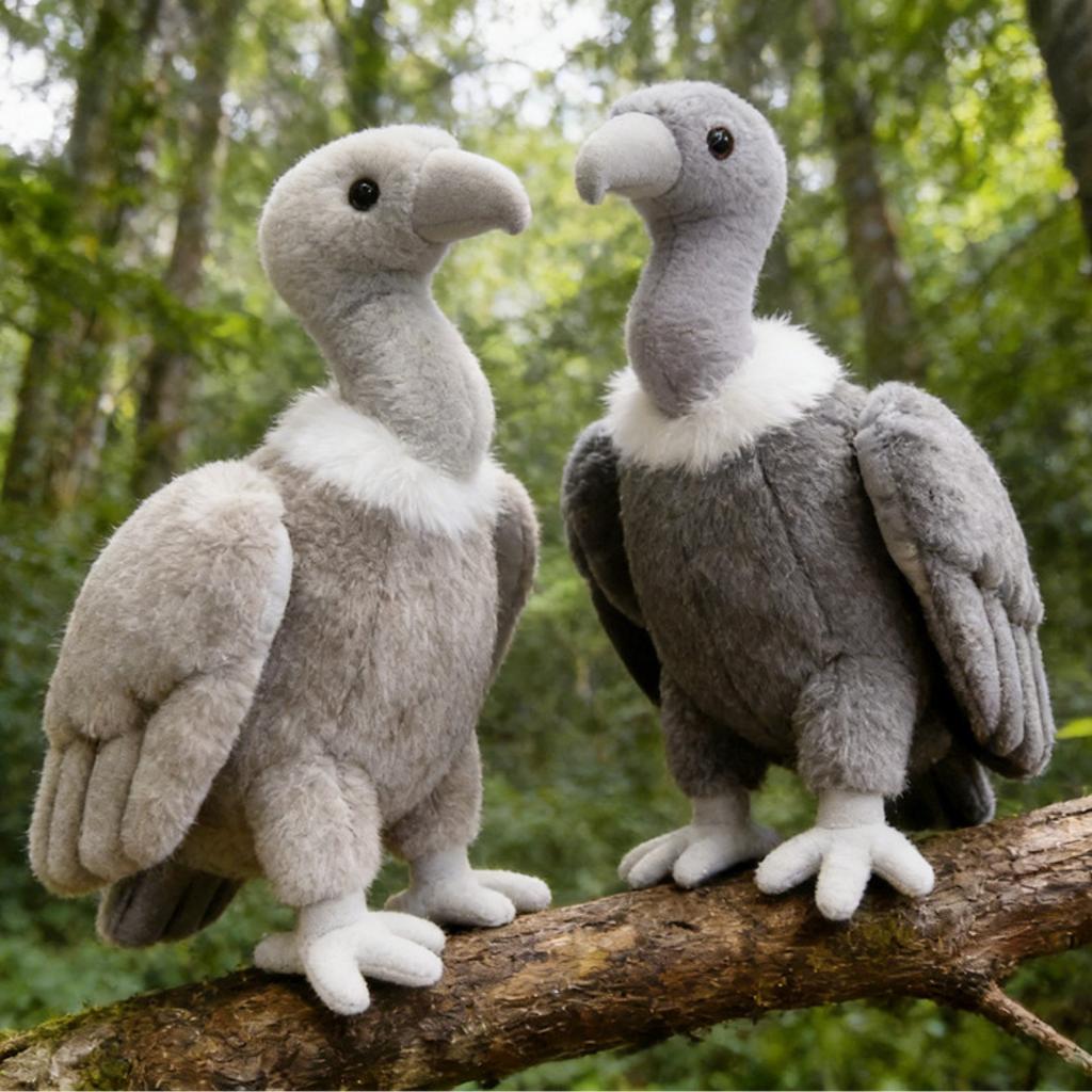 Simulationsgeier Plüschtier Realistischer Adlerähnlicher Vogel Stofftier Weiches Kuscheltier Für Naturfreunde Fans Kindergeburtstagsgeschenk