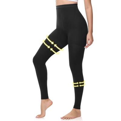 Beister Compression Graduated Reduces Leg Footless High Maternity Friendly Leggings, Unisex, 15-20mmHg Compression, Swelling, Design, Waist, Sleeping,