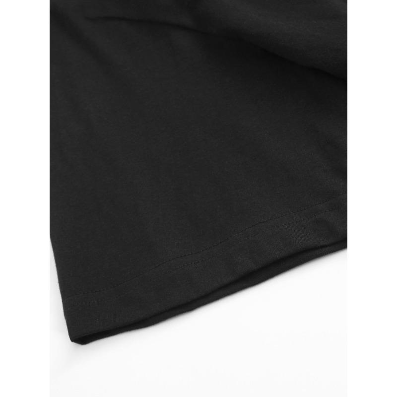 European sizes Christmas Number Print Men's Fashion Trend Short Sleeve, Casual Style Top, Essential Basic T-Shirt for Men, Ideal Gift for All Seasons