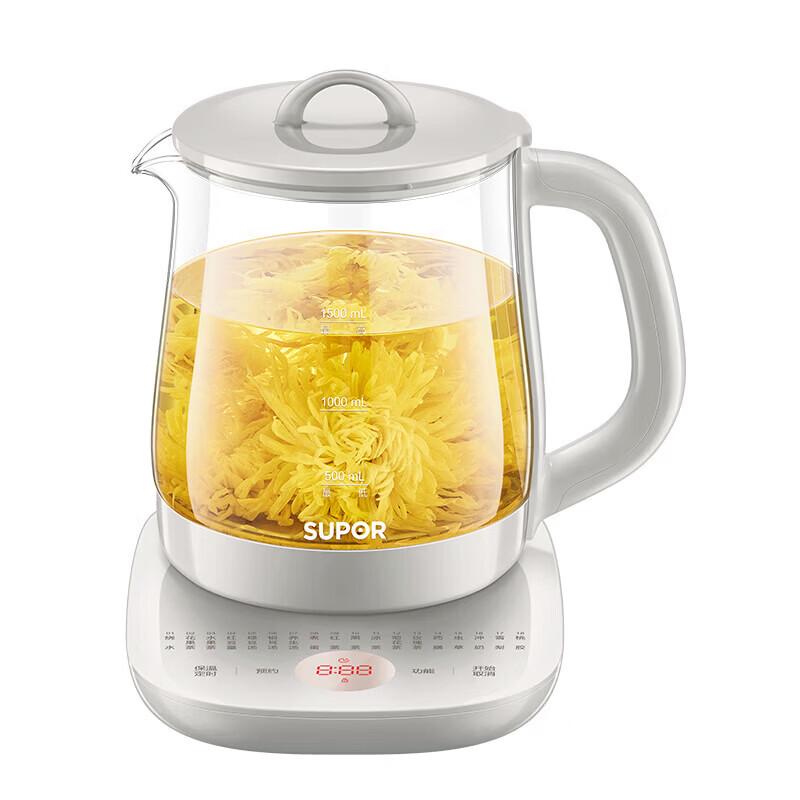 Supor SW-15Y07 1.5L Glass Health Kettle