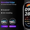 Screen Protector for Xiaomi Mi Band 9, TPU Full Coverage Anti-scratch HD Protective Film, Accessories for Miband 9 (Not Glass)