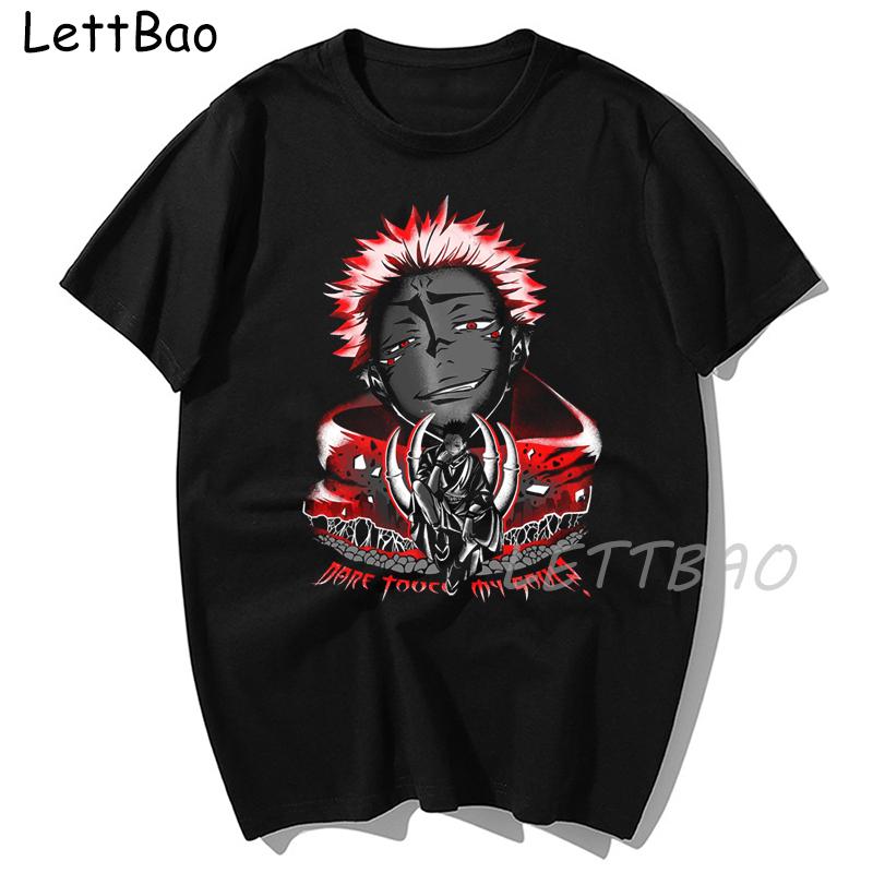 Japanese Anime Satoru Gojo T Shirt Women Kawaii Summer Tops Jujutsu Kaisen Manga Graphic