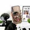 C-Cute F-Funny Affe Handyhülle Für Samsung Galaxy A73,A72,A71,A70,A53,A52,A51,Andere Weiche Schwarze Hülle