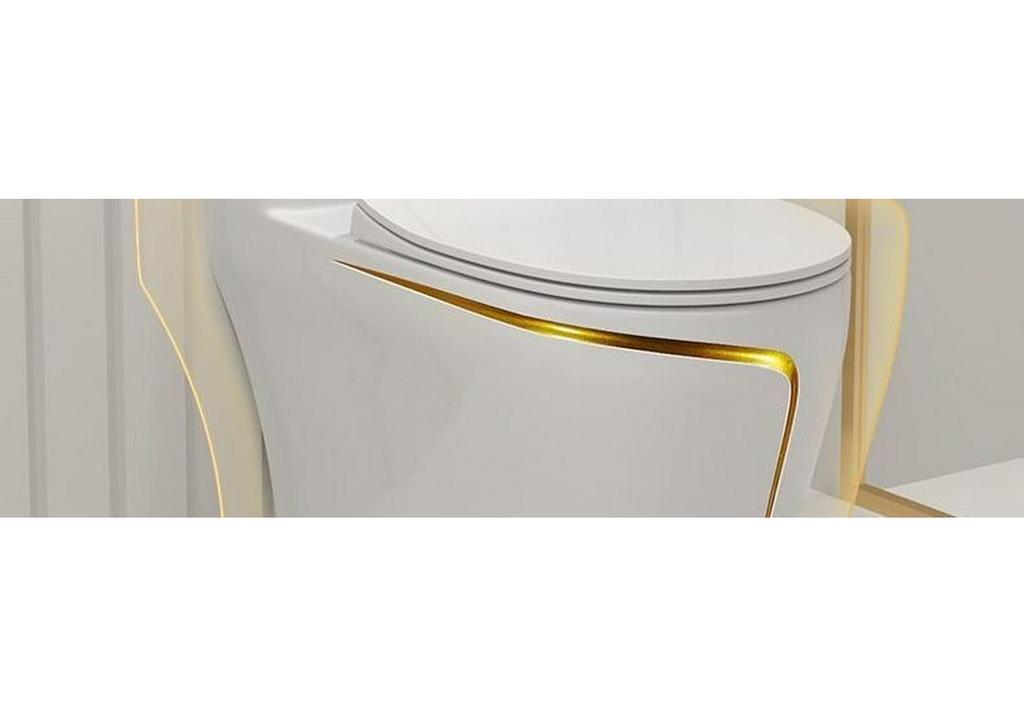 Colorful Anti-odor Water-Saving Ceramic Toilet for Small Bathrooms