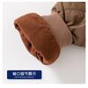 Casual Solid Color Stand Collar Boys Kids Winter Padded Outwear Coat