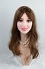 TPE Figure Head Wig Two Connection Wig Type Brown Curl Not High-quality Only, Type, Methods, #212 - (stand Included)