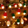 Festive Ambient String Lights Soft Glow Disco Mirror Ball String Lights  Christmas Tree