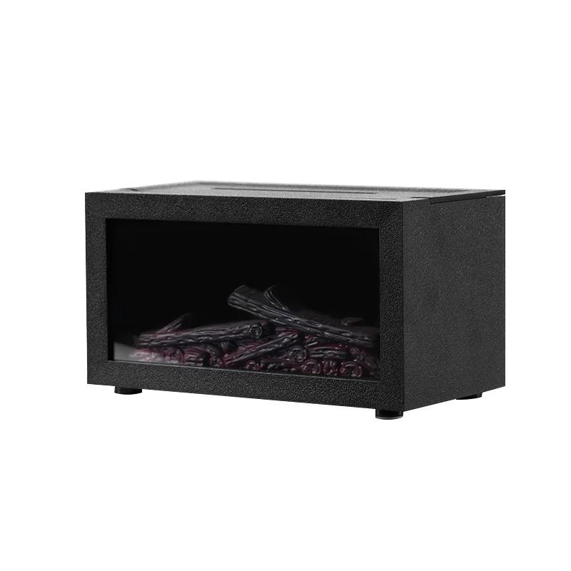 

550ml Air Humidifier Aromatherapy Diffuser Essential Oil Aromatherapy Spray Household Fireplace Aroma With Lighting чорний