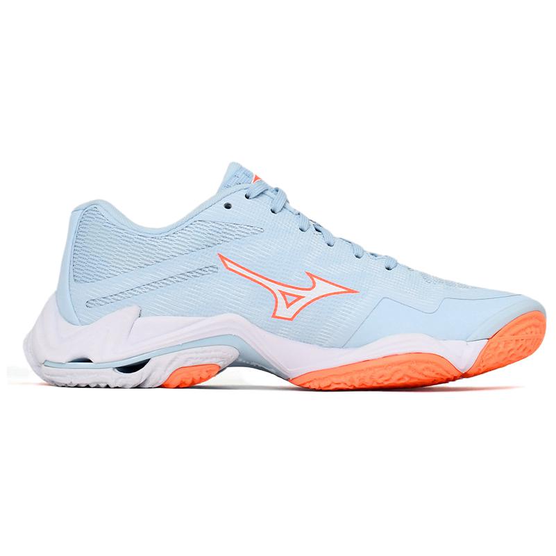 Men's Sneakers Mizuno Wave Lightning Volleyball Shoes Unisex Low-top White/Gray