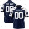 Custom Name Gradient Multicolour Soccer Team Clothes Football Jersey V-Neck T-Shirts Vintage Retro Summer Short Sleeve