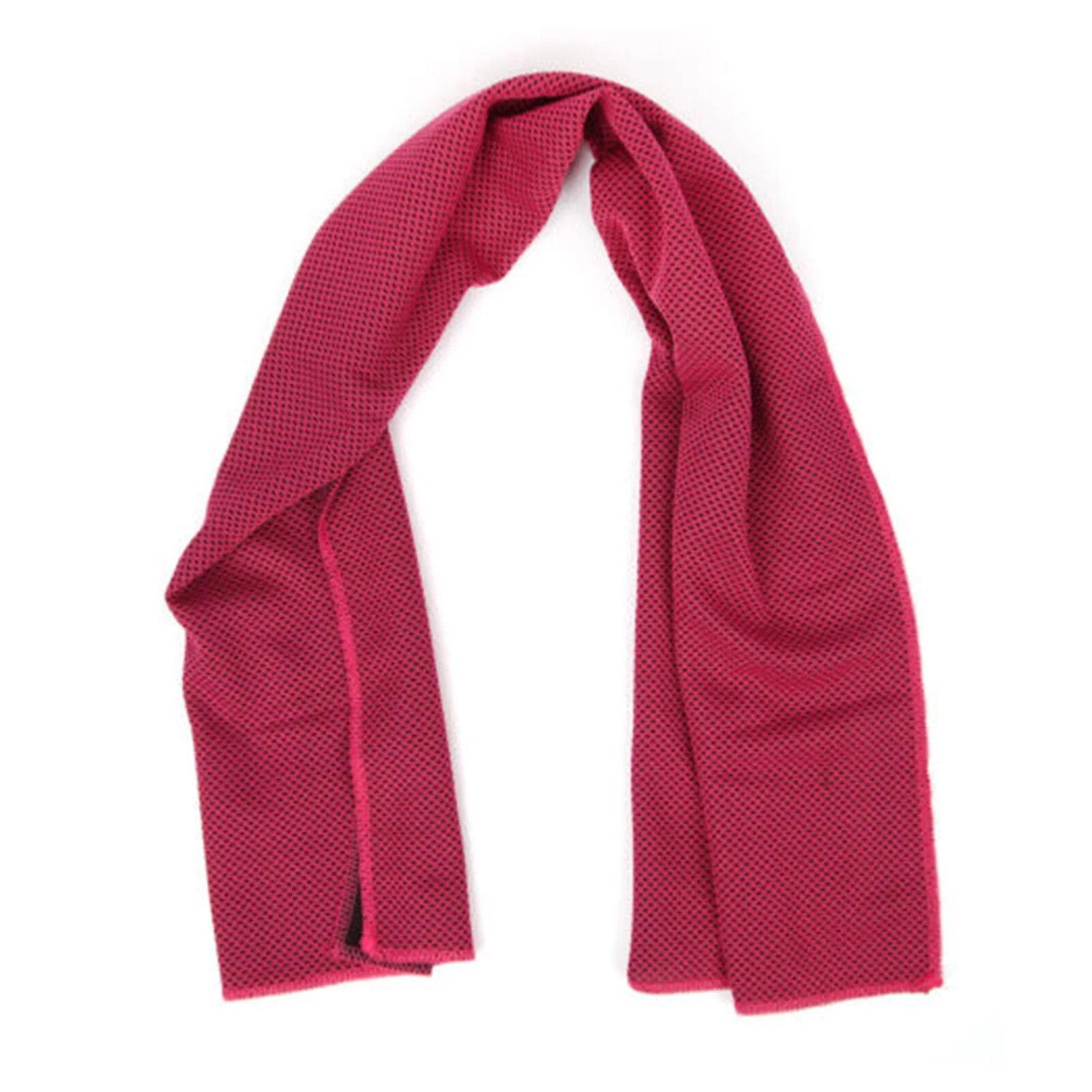 

Ice Cold Instants Cooling Towel Легкий швидковисихаючий рушник для тренувань на відкритому повітрі CHINA рожевий червоний колір