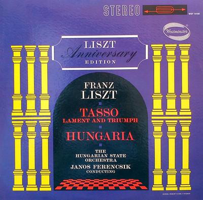 LP Schallplatte FRANZ LISZT - HUNGARIAN STATE ORCHE - Tasso: Klage und Triumph / Hungari WST14150 Westminster 1961 US Klassisch Gebraucht