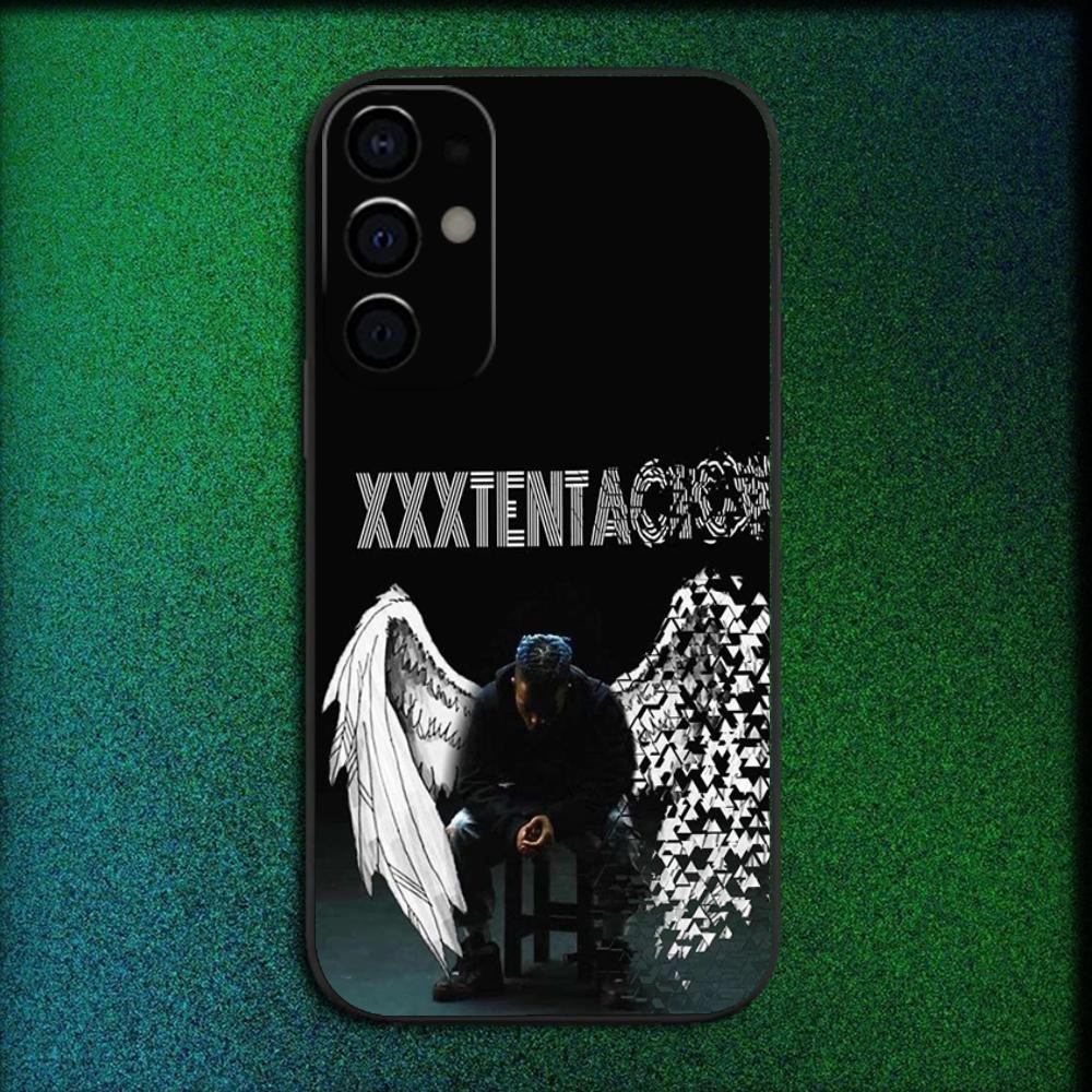 Rapper X-XXXTentacionS Phone Case For Samsung S25,S24,S21,S22,S23,S30,Ultra,S20,Plus,Fe,Lite,Note,10,9,5G Black Cover
