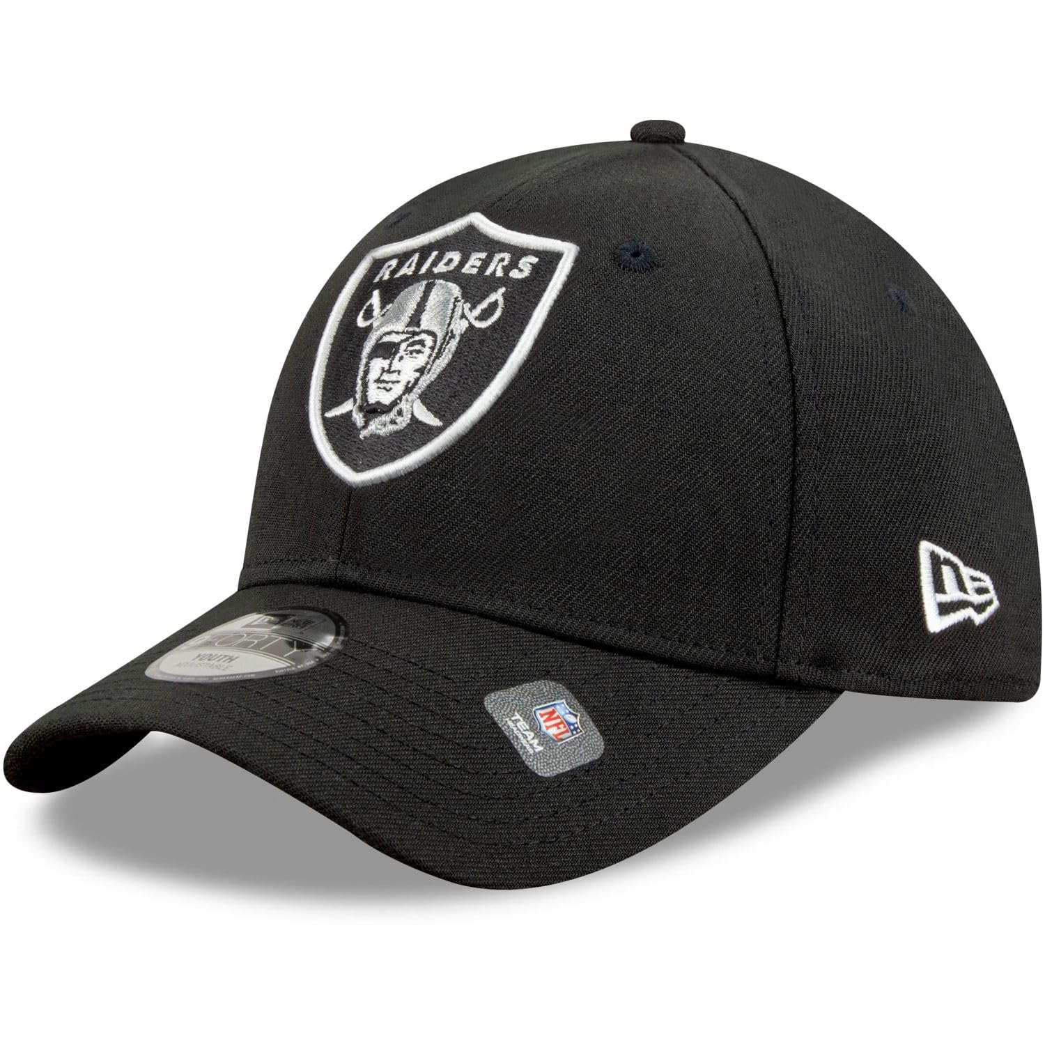 

New Era NFL The League 9FORTY Adjustable One Size Fits Black Cap, All, чёрный
