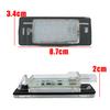 2pcs Car Tail Number Plate Lamp For Opel Vectra C Estate 2002-2008 2003 2004 2005 2006 2007 Led License Plate Light
