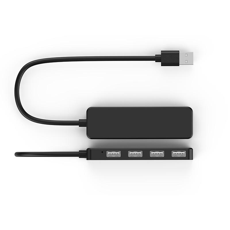 

4-Port USB 2.0 Mini Hub Splitter чёрный