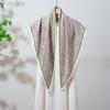 Fashion Leopard Print Triangular Neck Scarf For Women Stylish Accessory