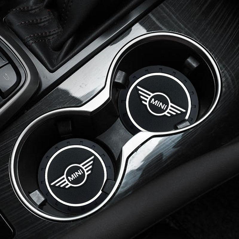 Suport de pahar auto antiderapant, suport pentru sticlă, coastere, accesorii auto pentru MINI Cooper Fridge One S F56 R57 R58 R60 JCW Countryman Clubman