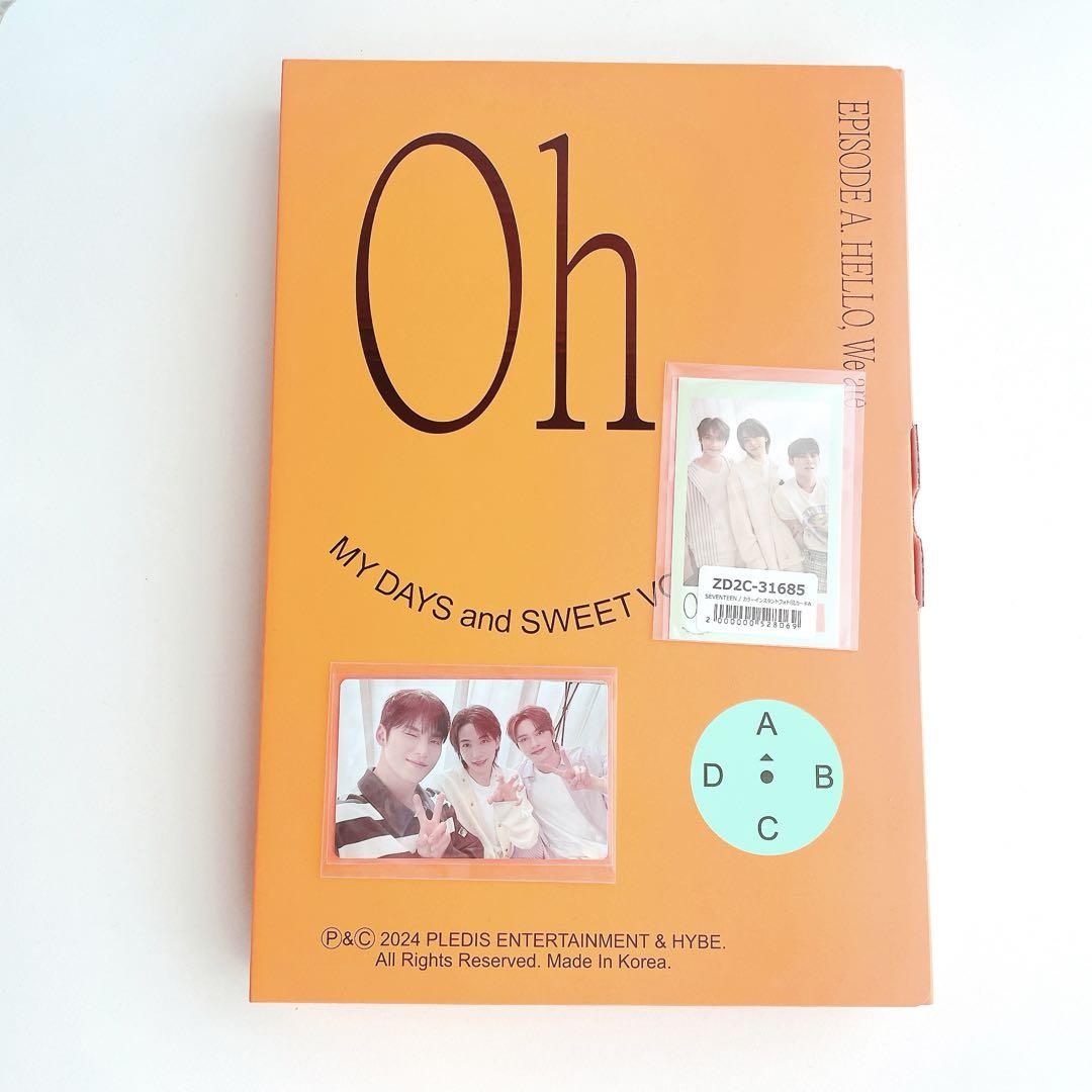 

[USED] Jeonghan Jun Mingyu Photobook SEVENTEEN Photobook Universal Studios Japan Bonus Trading Card