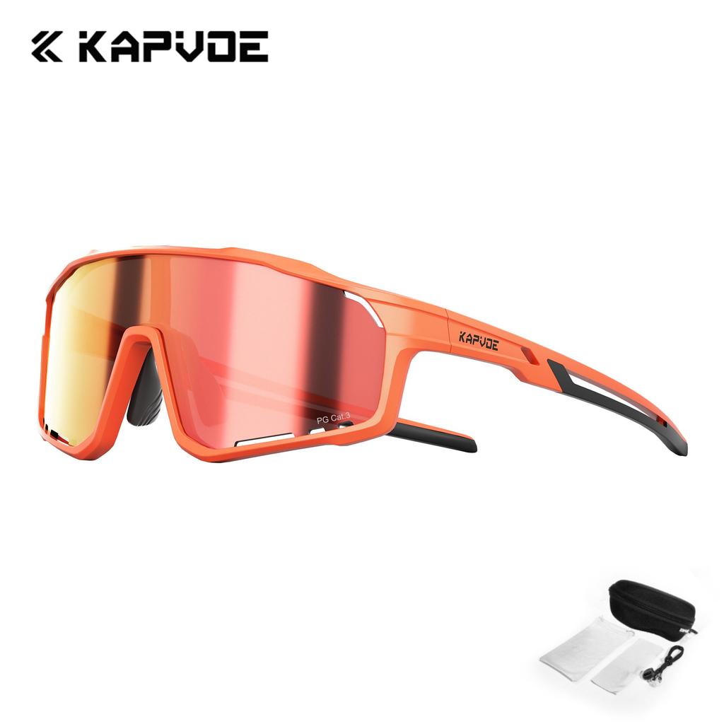 Kapvoe New Kids Polarized Sunglasses UV400 Cycling Boys Girls Hiking Eyewear Child Camping Goggles Fishing Running Glasses 2026