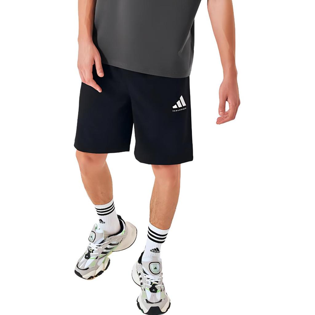 adidas TAEKWONDO Casual Shorts Unisex Black/White S21ATMSH3T-BW