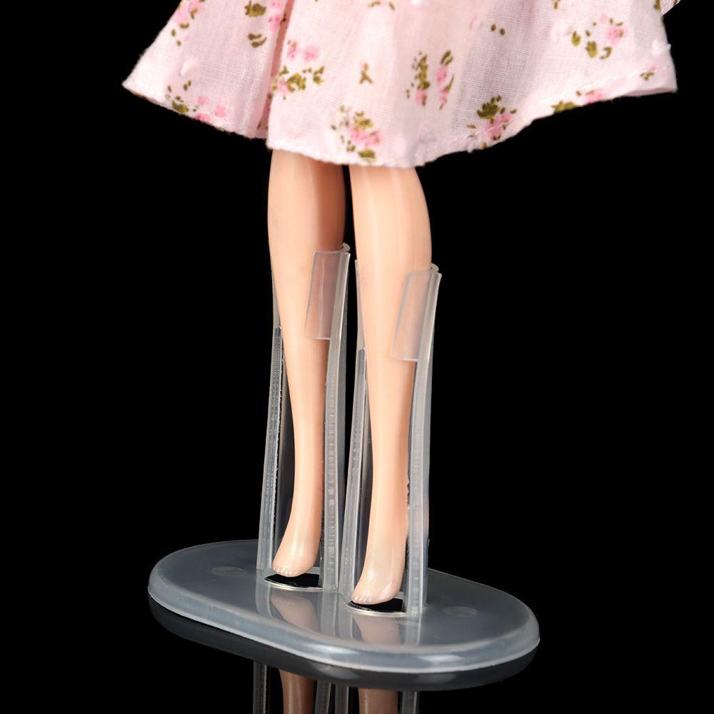 Transparent Toy Accessory Display Holder Doll Stands Doll Accessories Doll Support Leg Holders
