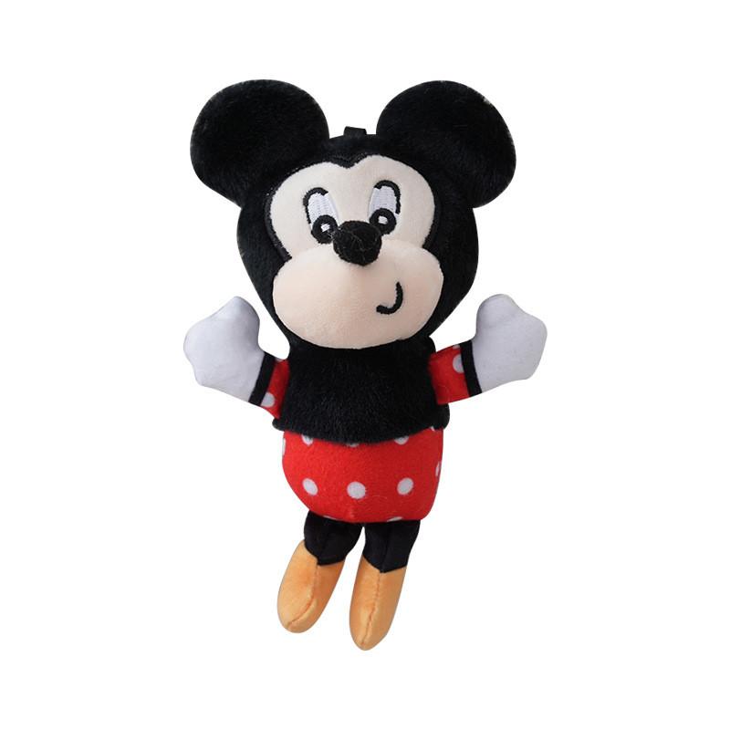Mickey Minnie Maus Plüsch Schlüsselanhänger Mit PP-Baumwollfüllung Für Taschen Dekoration Und Geschenk