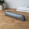 Soft Large Capacity PU Pencil Case Solid Color Thin Storage Organizer Bag Pen Bag Leather Student Stationery Box Kids