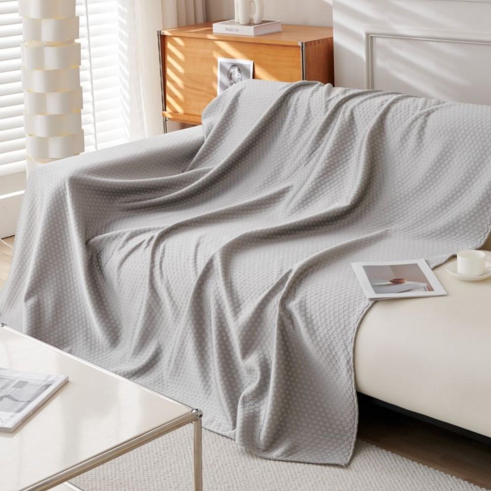 Cotton Sofa Cover Dust and Anti-Cat Scratch Protection Carpet Single Full Four Season Modern Luxury Throw Blanket