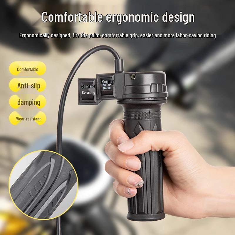 Manopola dell'acceleratore per triciclo elettrico a tre velocità per e-bike