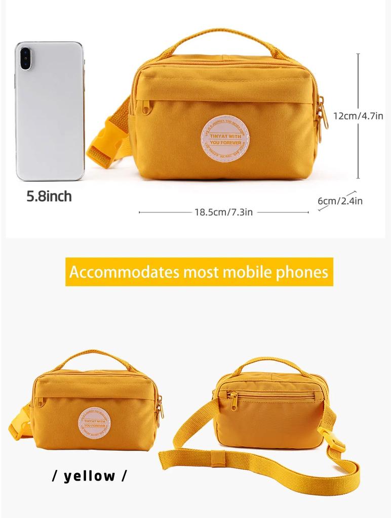 Fashion Children Kankens Mini Running Waist Bags Small Shoulder for Student Women Men Hip Sling Foxs Bags 11 Color Options