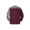 Loose Fit Plaid Long Sleeve Shirt Men shirts Yellow LMT002684101182A01447