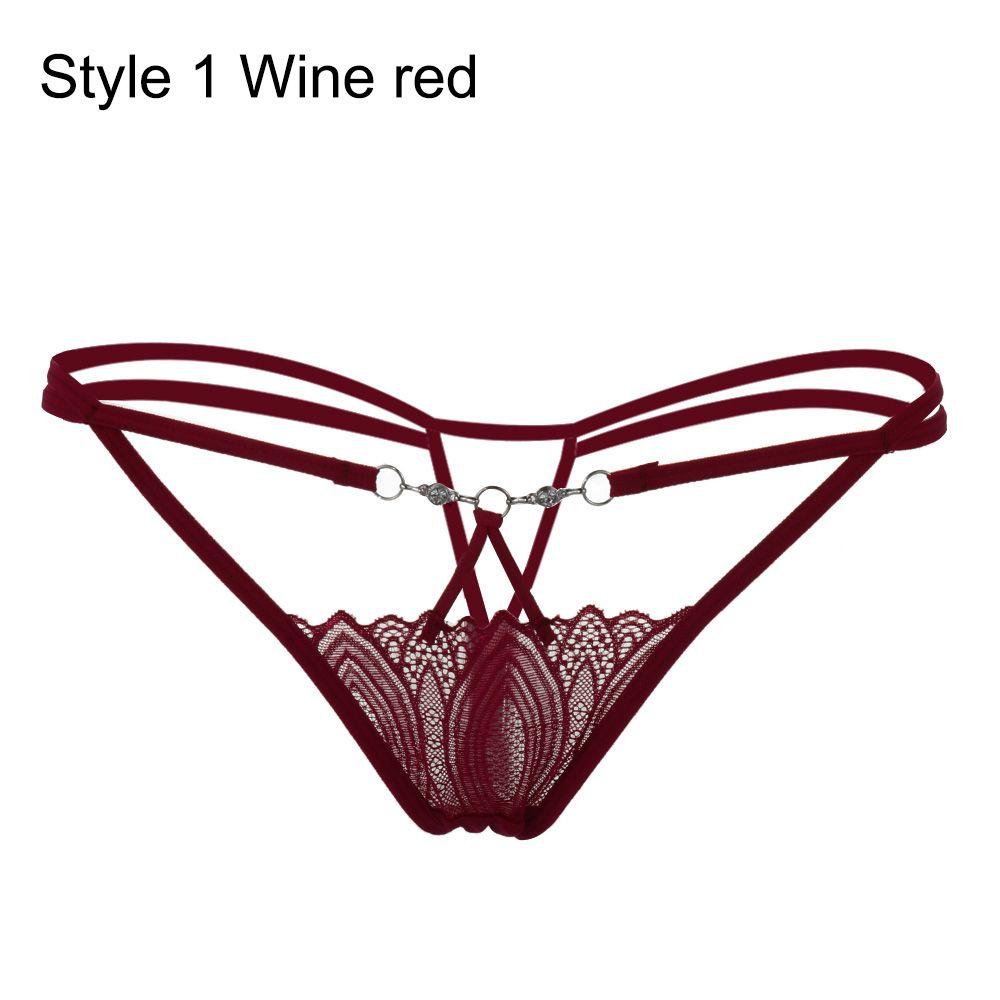 Underwear Underpants Low Waist Briefs Women Erotic Lingerie Lace Flowers G-string Sexy Panties
